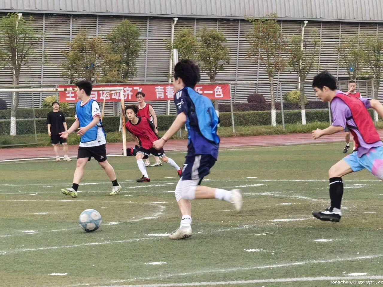 护理学院第三届足球文化节正式开幕